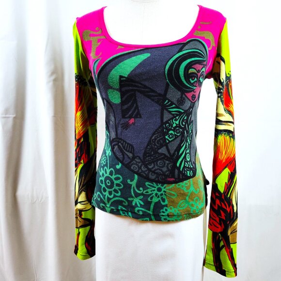 Vintage Custo of Barcelona Shirt - Made in Spain - Size M - Picture 11 of 12